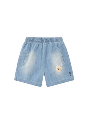 bermuda denim azzurro PALM ANGELS KIDS | PBX8002S26DEN001050